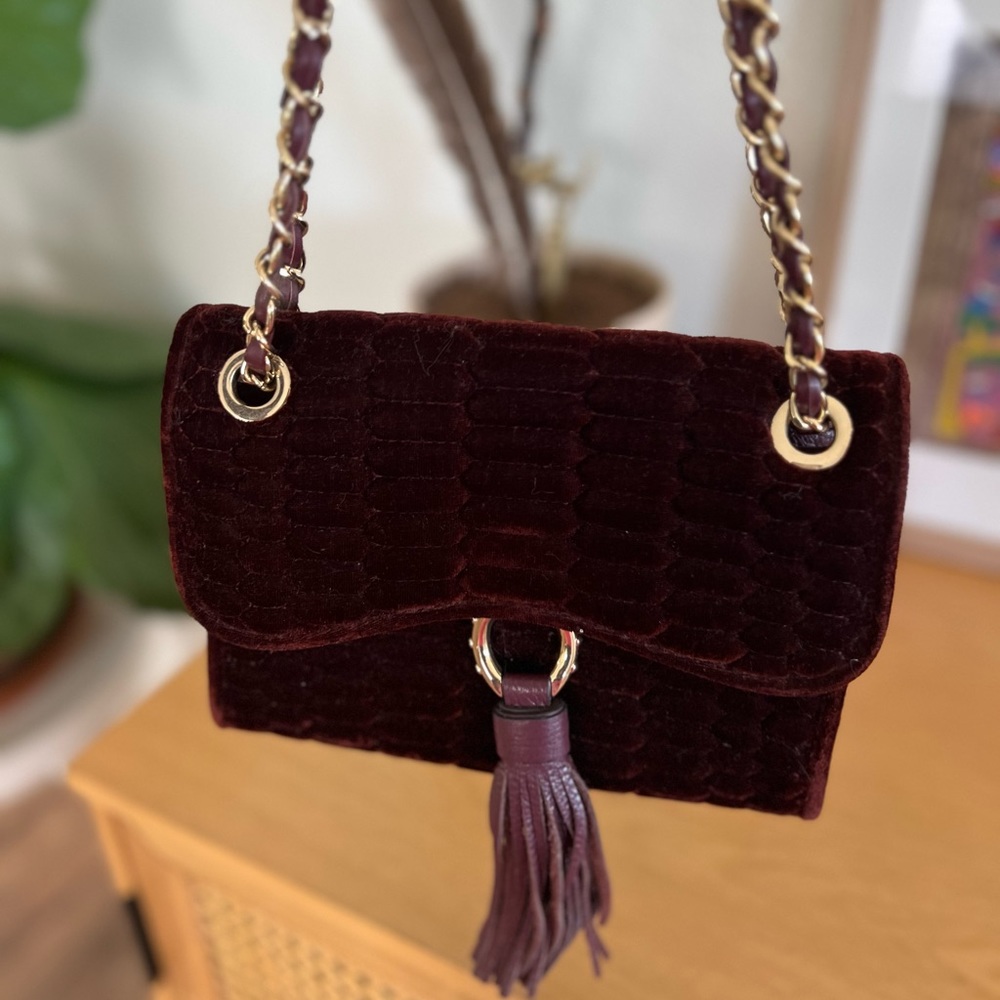 Aimee Kestenberg Velvet Purse